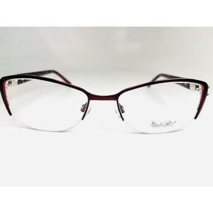 New Roberto Steffani RSS-159 Col.30 Burgundy Eyeglasses 54/18/140